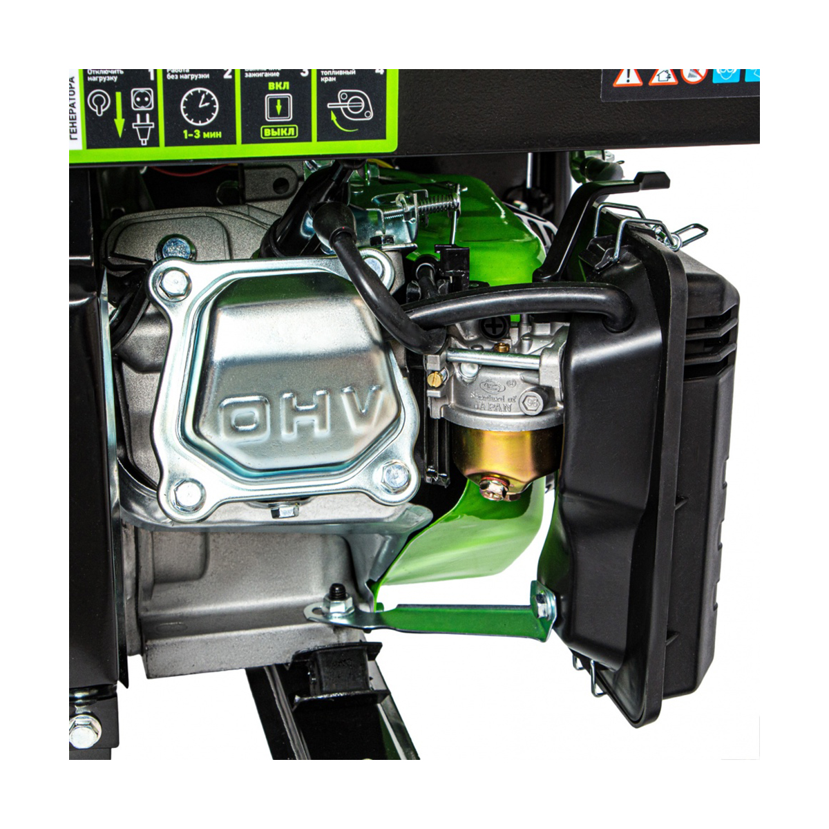 Генератор бензиновый бс-2500  2,2 квт (1) "сибртех"