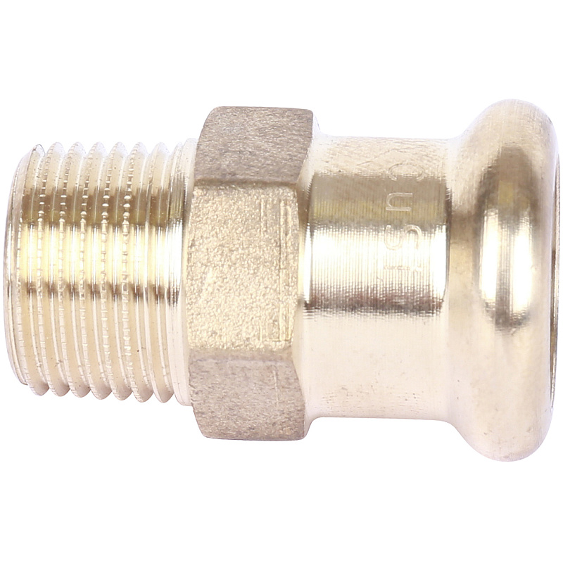 Муфта переходная 15 x 1/2" НР под пресс SANHA