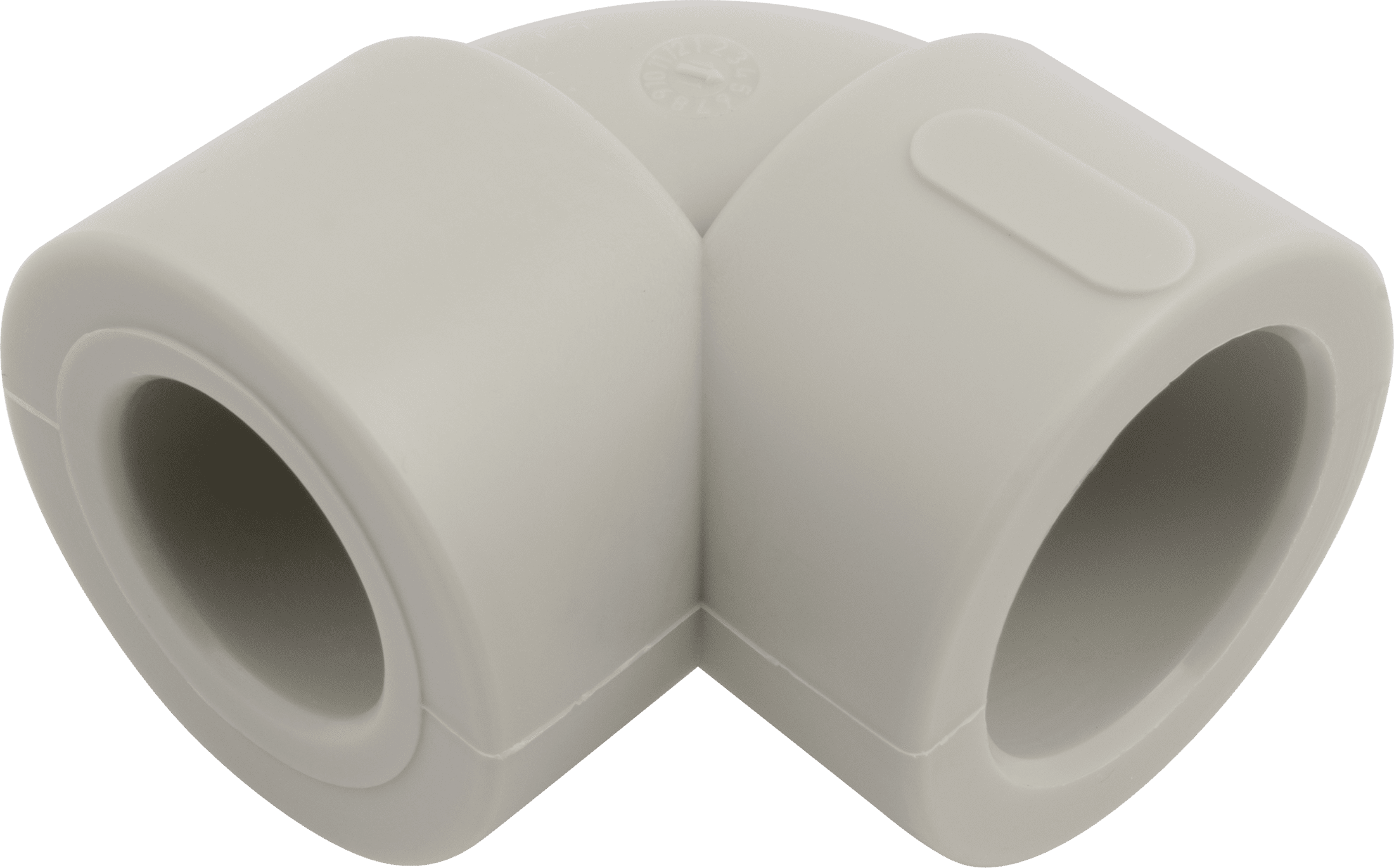 Угол редукционный 90° 25 x 20 мм полипропилен PP-R FV-PLAST серый