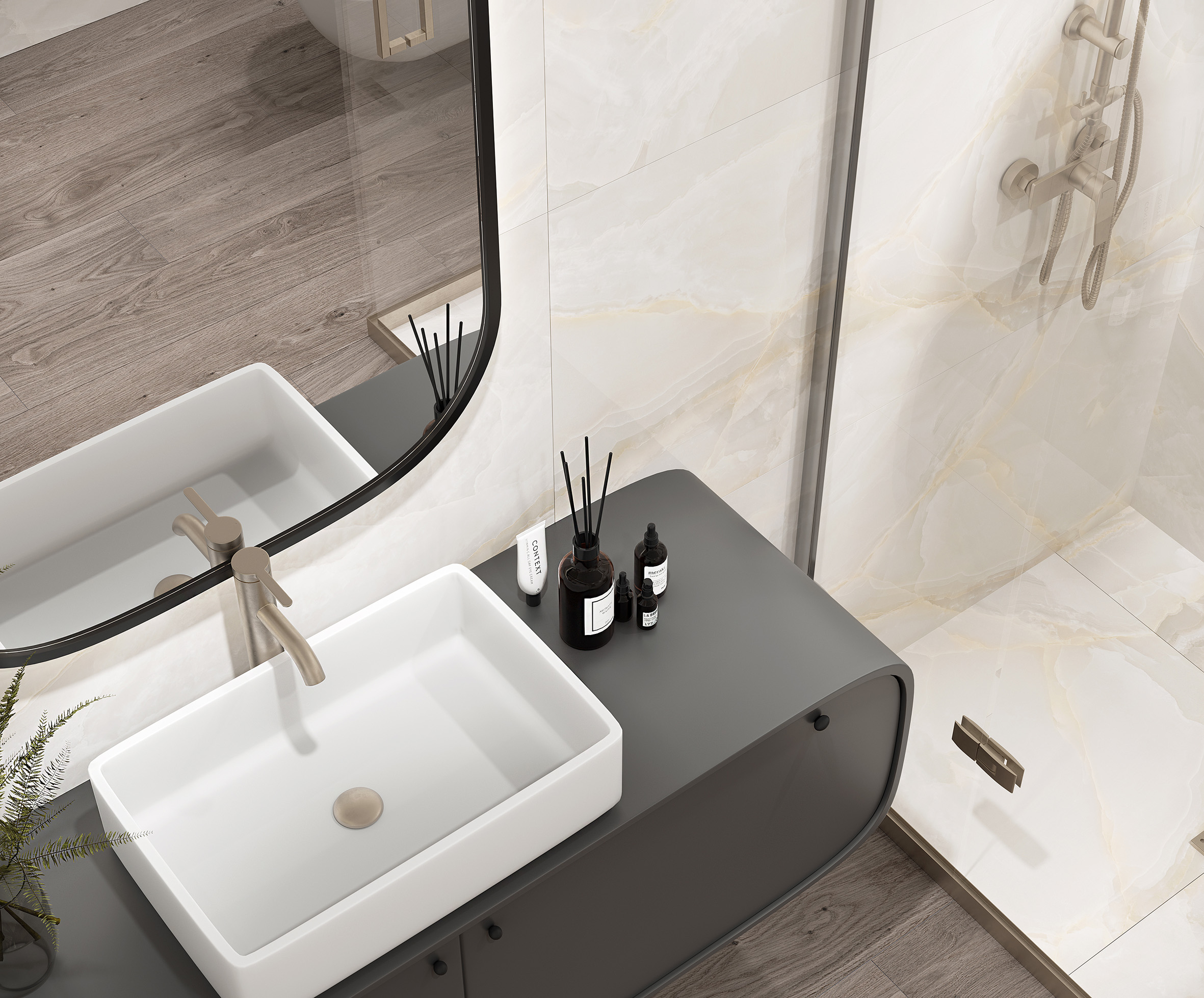 Stubay onyx crema керамогранит полированный 60x120