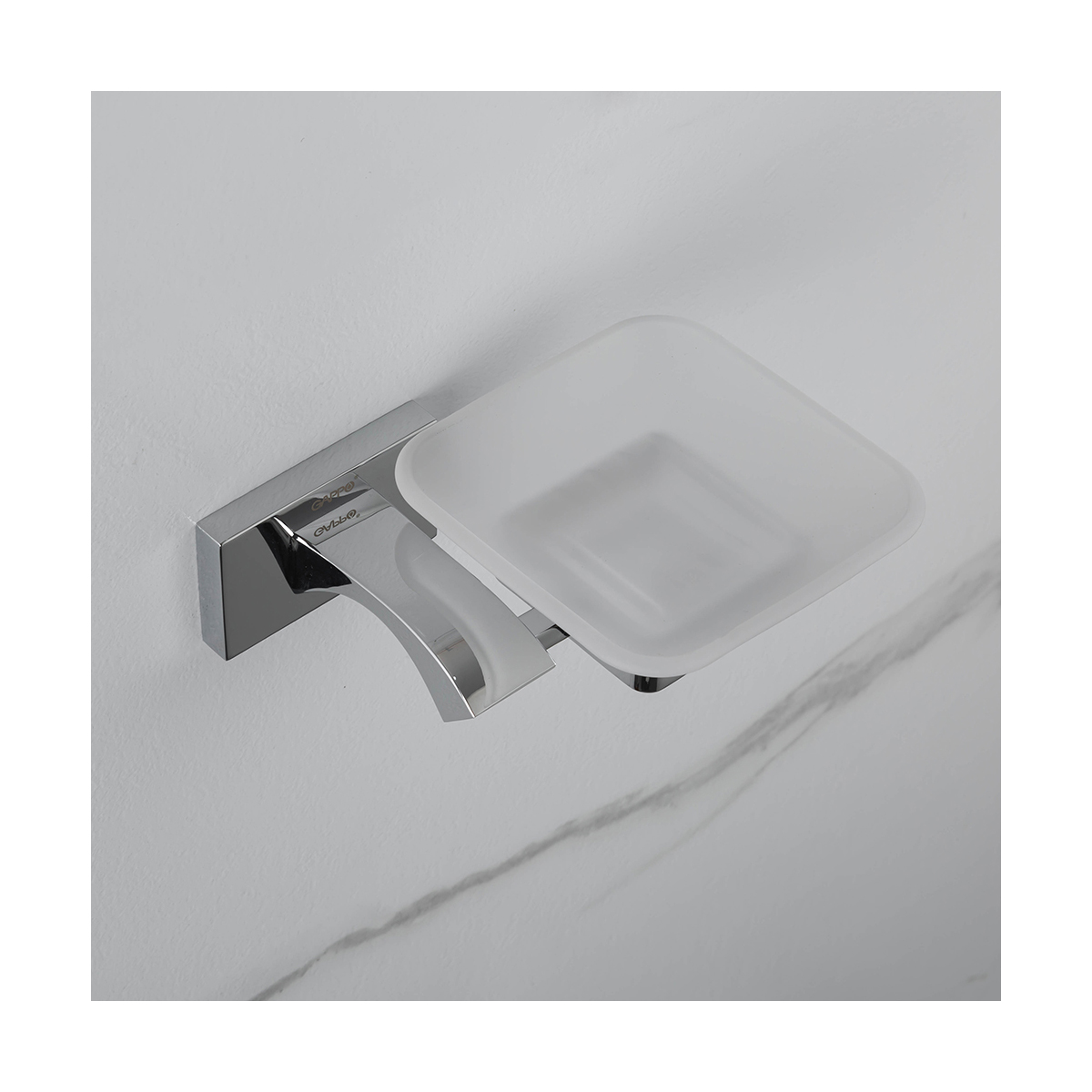 Мыльница с держателем g0702, хром (1/10/20) "gappo"