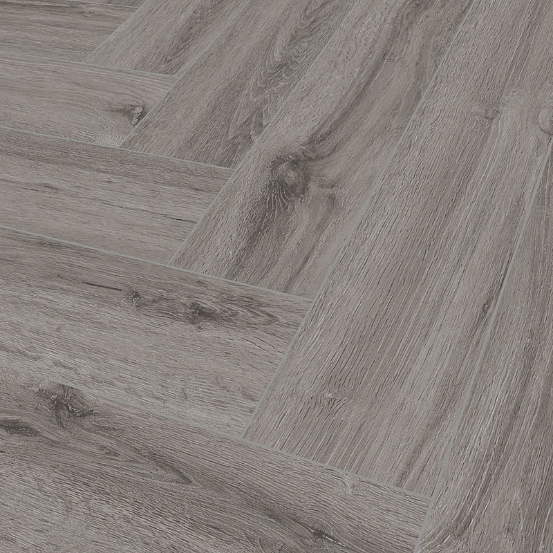 Кварц виниловый ламинат The Floor HERRINGBONE 4V P1002 Aspen Oak HB