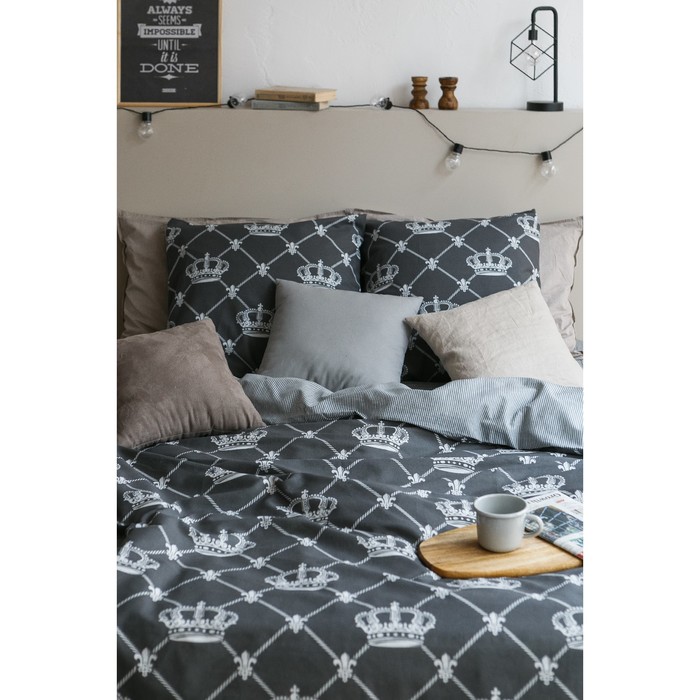 Постельное белье "этель" crown 1,5 сп. (бязь) (1/6) 4150392