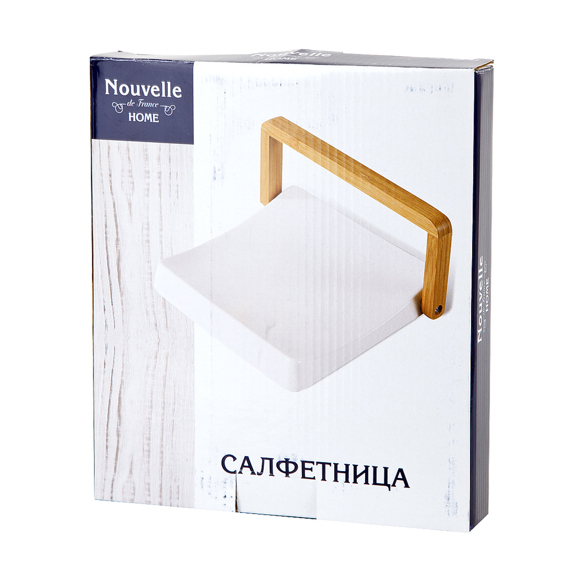 Салфетница "naturel" 20*17*7,5 см (1/24) "nouvelle home" 2631059