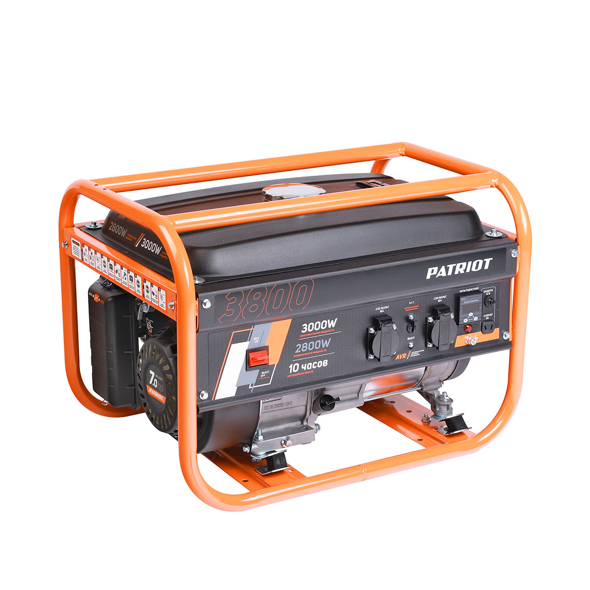 Генератор бензиновый grs 3800 (1) "patriot" 476102225