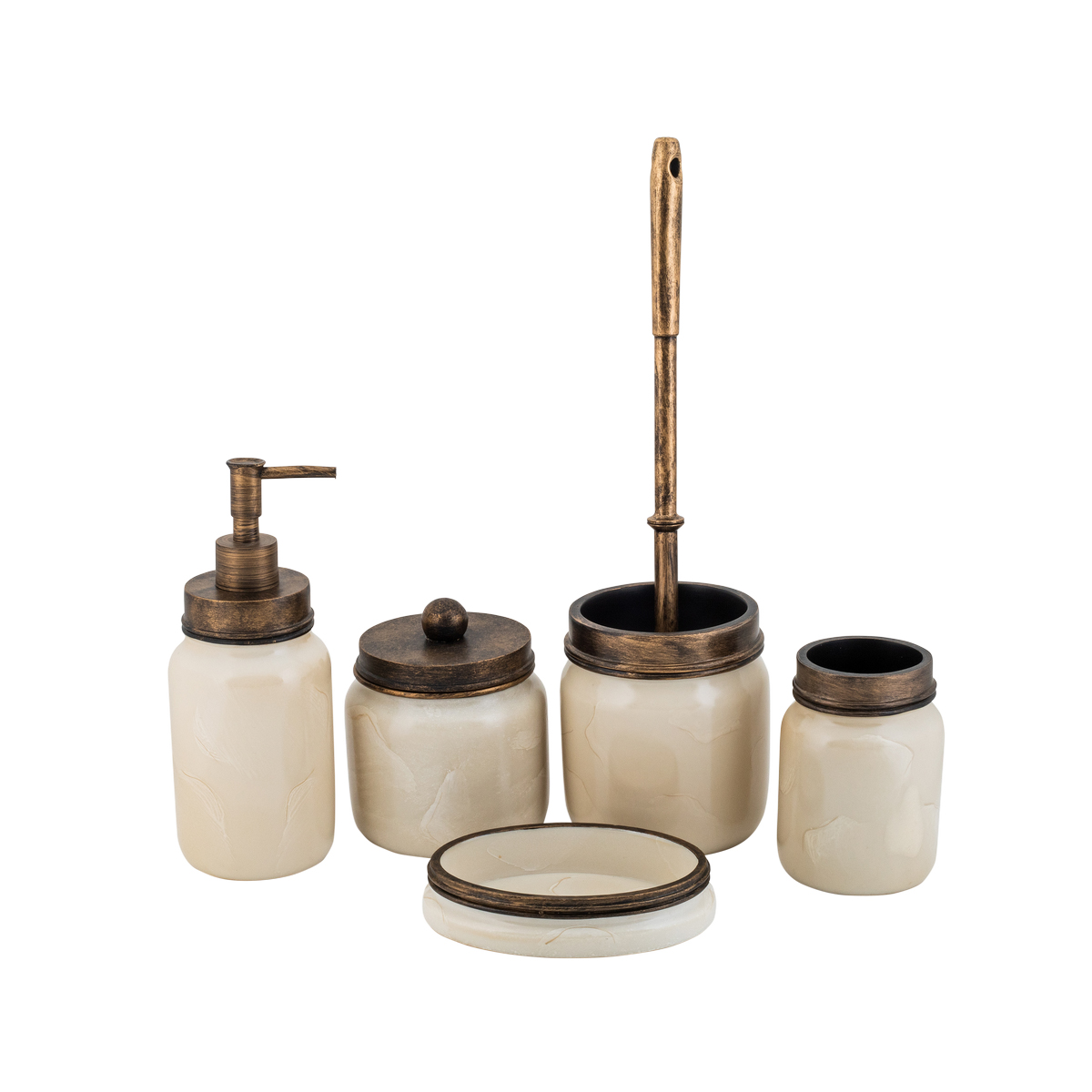 Мыльница "rome" полирезина (бежевый) (1/12) "swensa" swt-5700-d