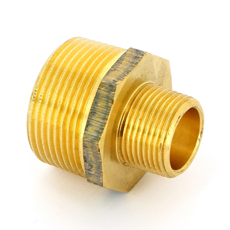 Ниппель резьбовой (НР) 1"1/4 x 3/4" бронза VIEGA (320119)