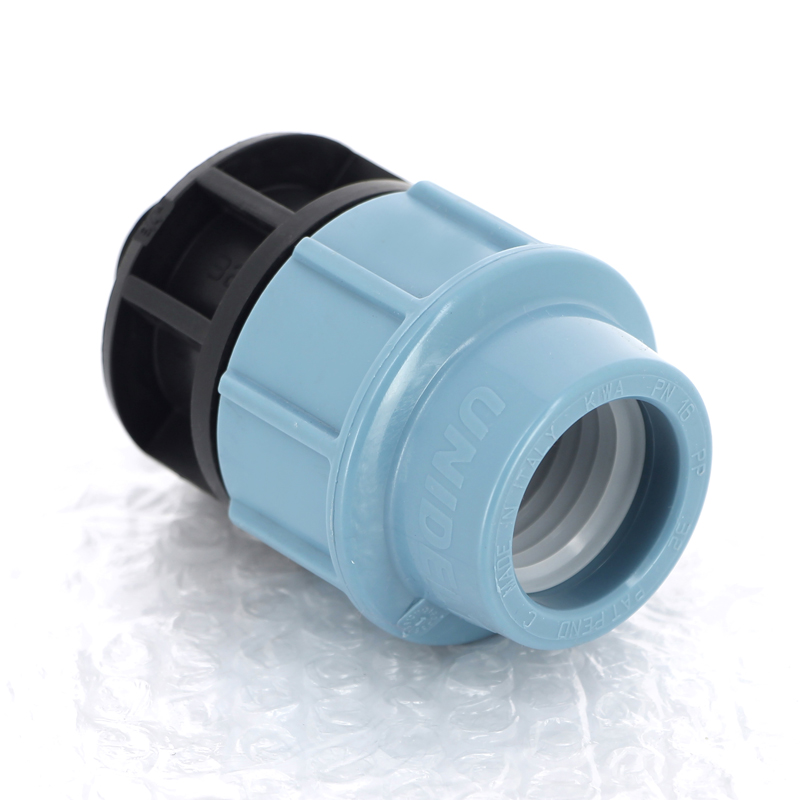 Муфта ПНД обжимная НР 32 х 3/4" для водопроводных труб UNIDELTA