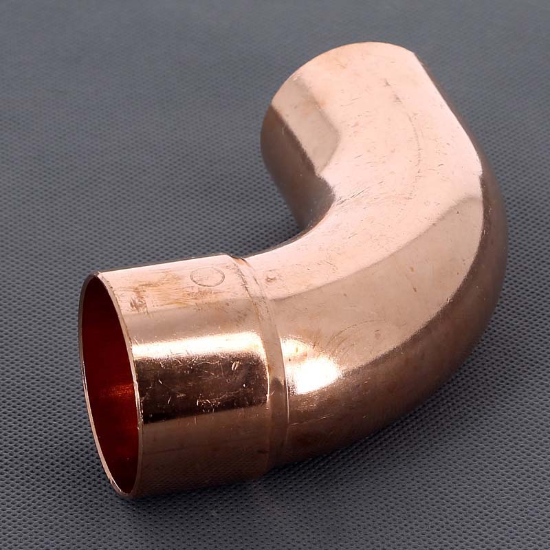 Угол однораструбный 90° VIEGA пайка 54 мм медный