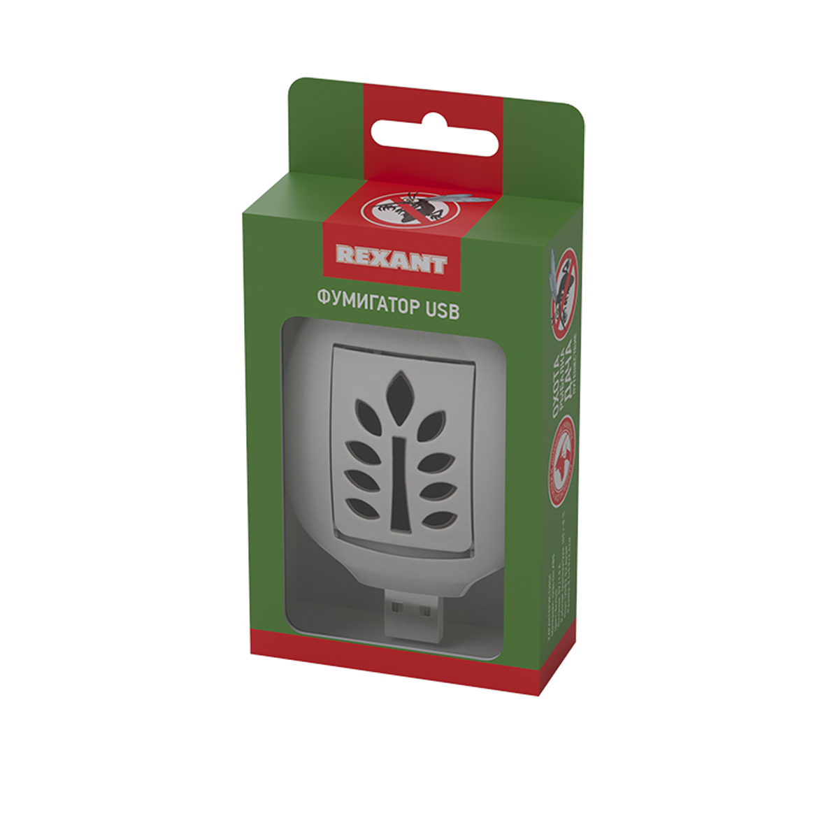 Электрофумигатор usb (белый) (1/200) "rexant" 71-0034