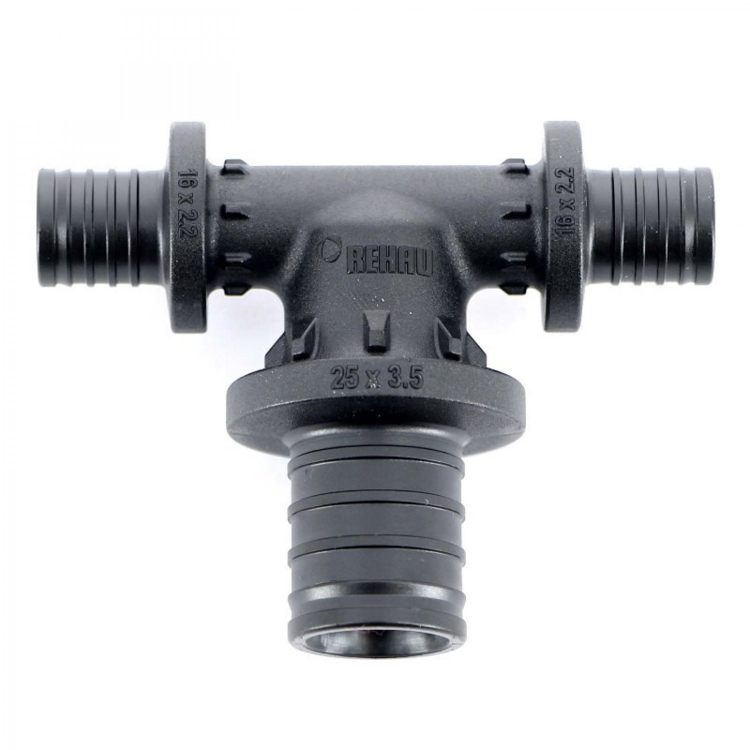 Тройник редукция 25 x 16 x 16 REHAU RAUTITAN PX пластик