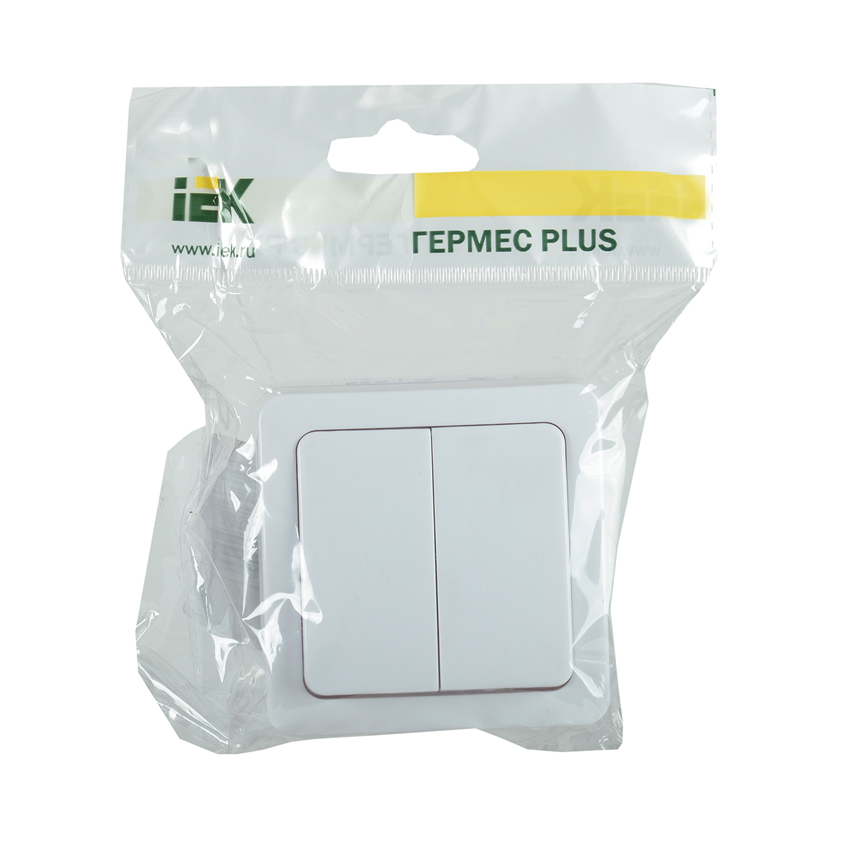 Выключатель открыт. уст. "гермес plus" 2-х кл. вс20-2-0-гпб, ip54 (1/10/100) "iek"