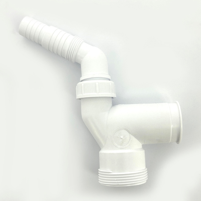 Монтажный элемент McAlpine для слива пищевого измельчителя и доп.слива с канализацией, выход 1 1/2"