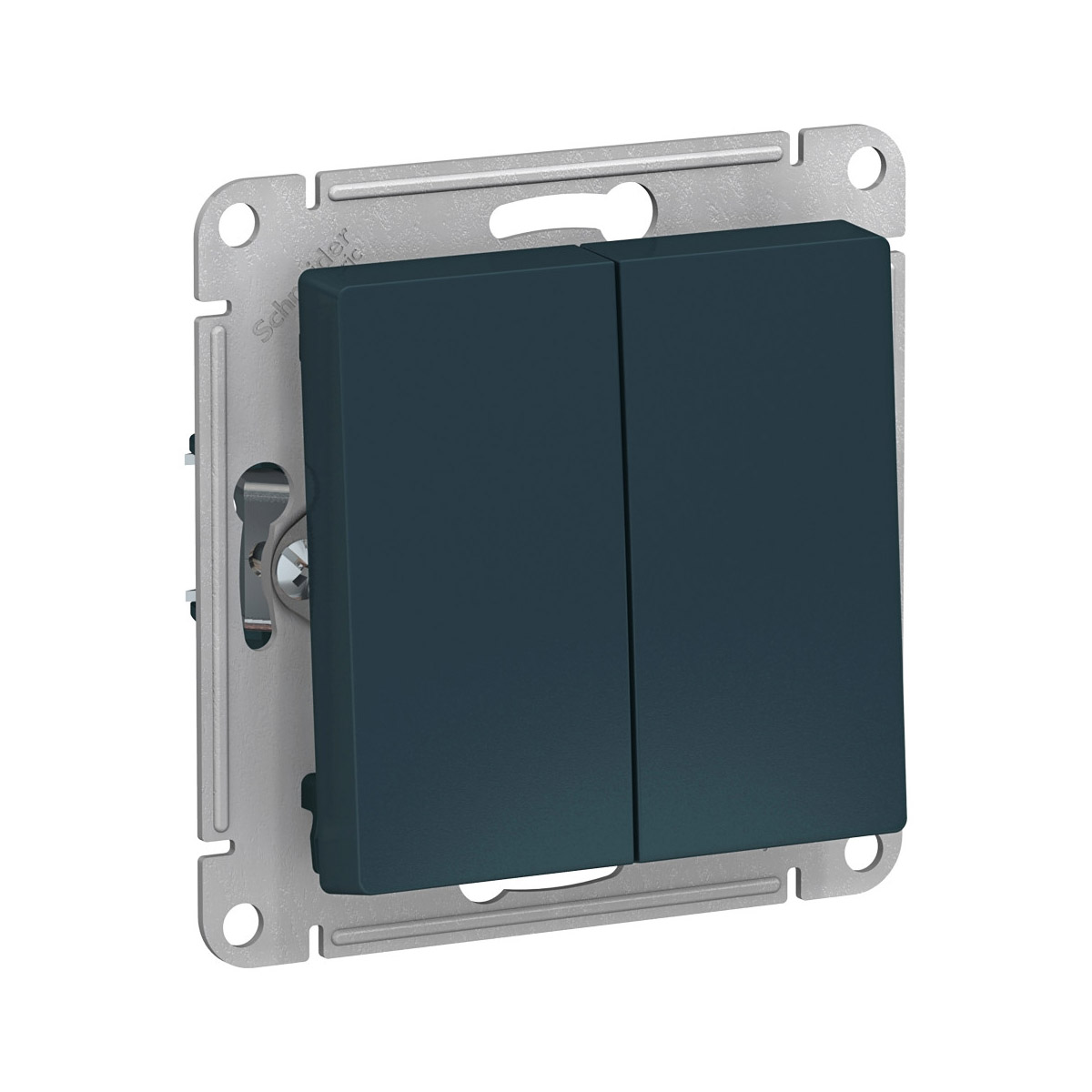 Переключатель "atlasdesign" 2-х кл. (механизм) 10а, изумруд (1/5/20) "schneider"