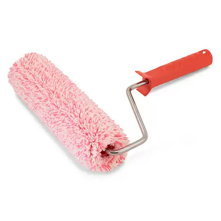 COLOR EXPERT 84527502 валик с ручкой для В/Д красок, полиэстер/полиакрил ворс 18 мм (47х250мм)