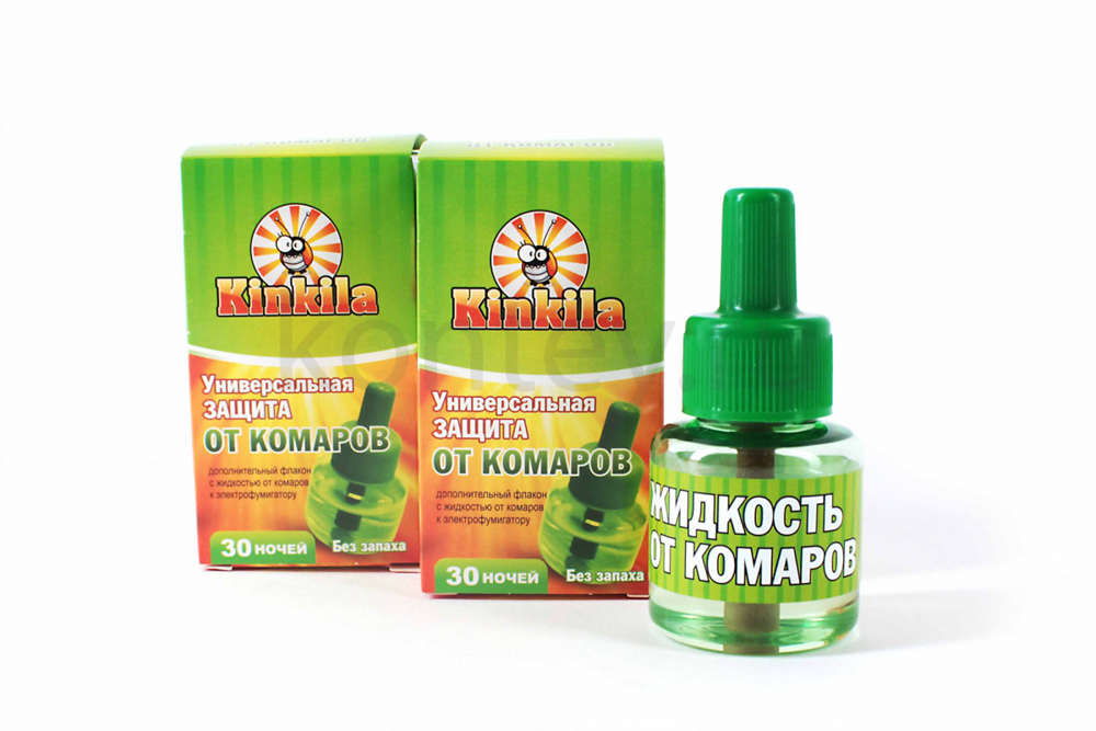 Средство от комаров "кинкила" комплект жидк. 45 ночей + фумигатор (1/24)