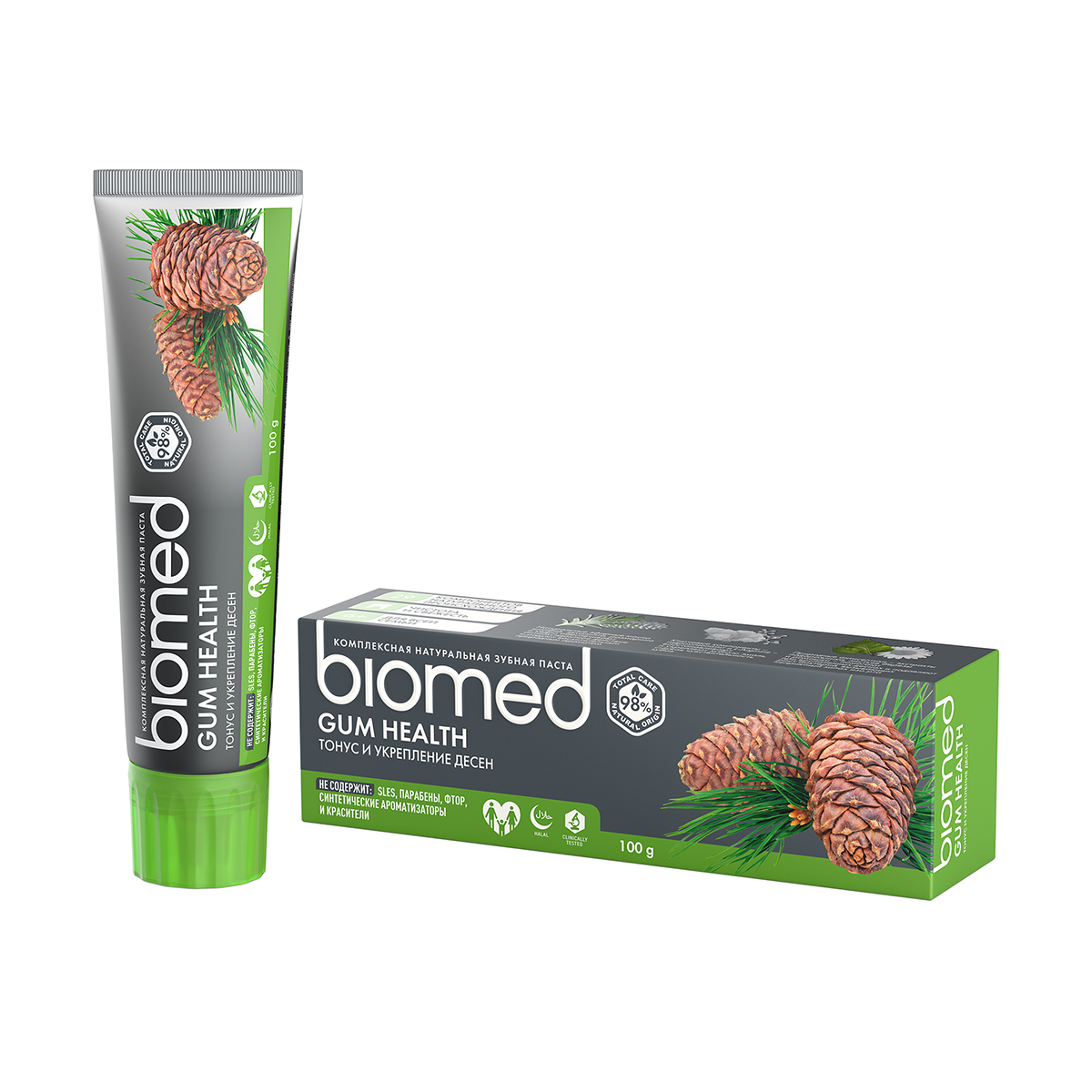 Зубная паста "gum health" 100 г (1/25) biomed