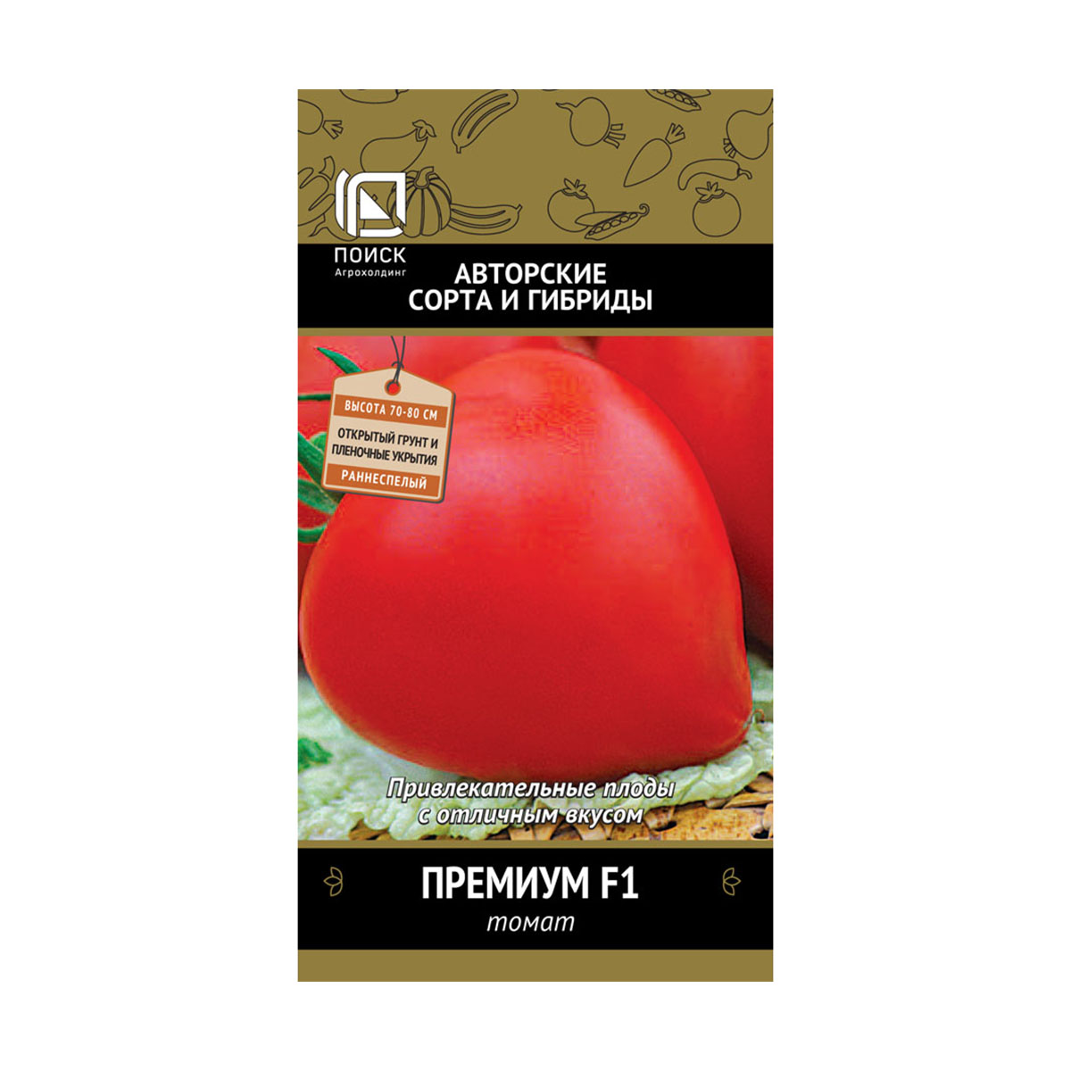 Семена томат "премиум f1" (а) 12 шт. (10/100) "авторские сорта и гибриды"