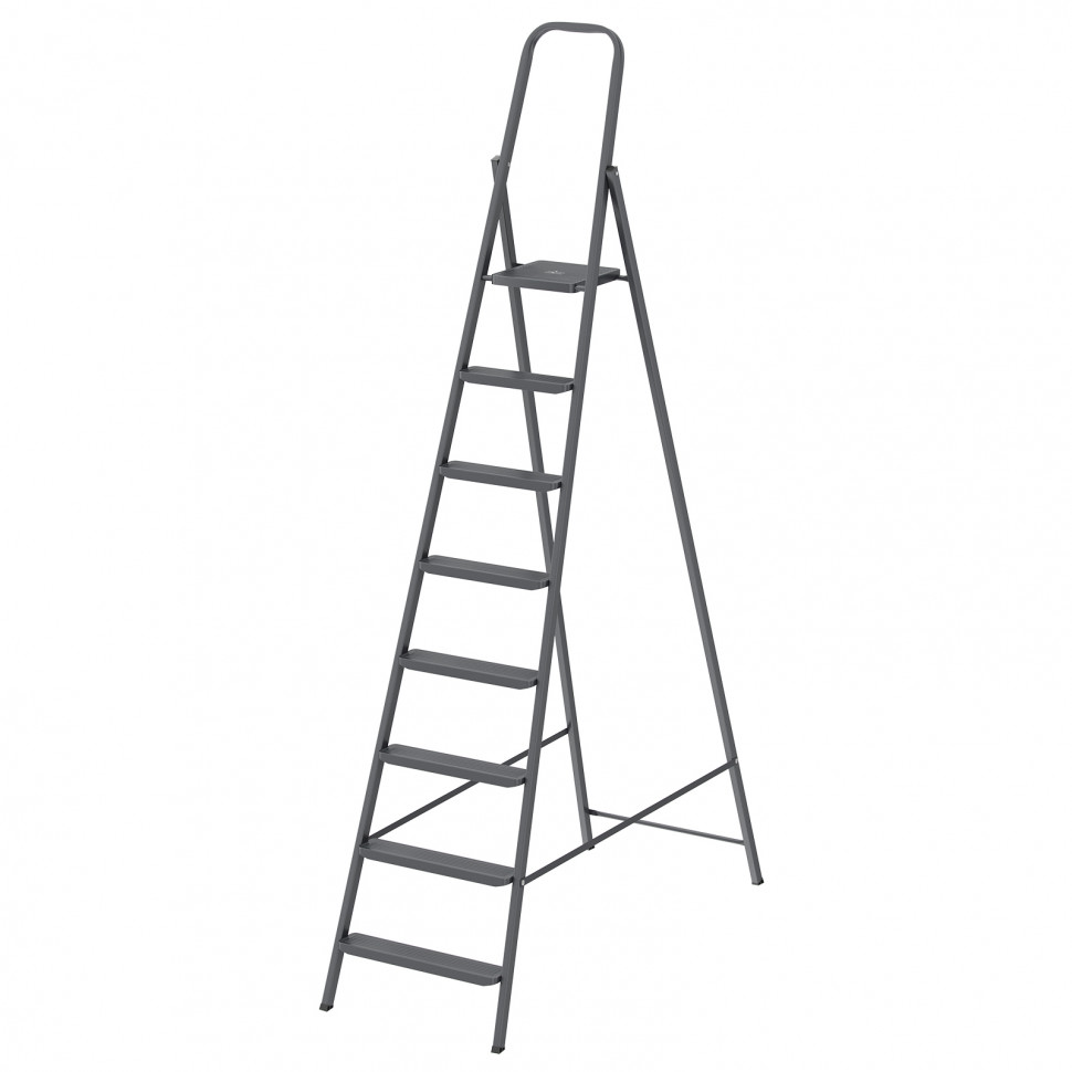 Стремянка 8 ступеней, компактная, стальная Сибртех (97948)