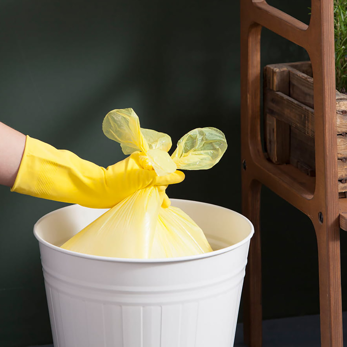 Мешки для мусора с завязками 35 л рулон 30 шт. (1/40) "york"