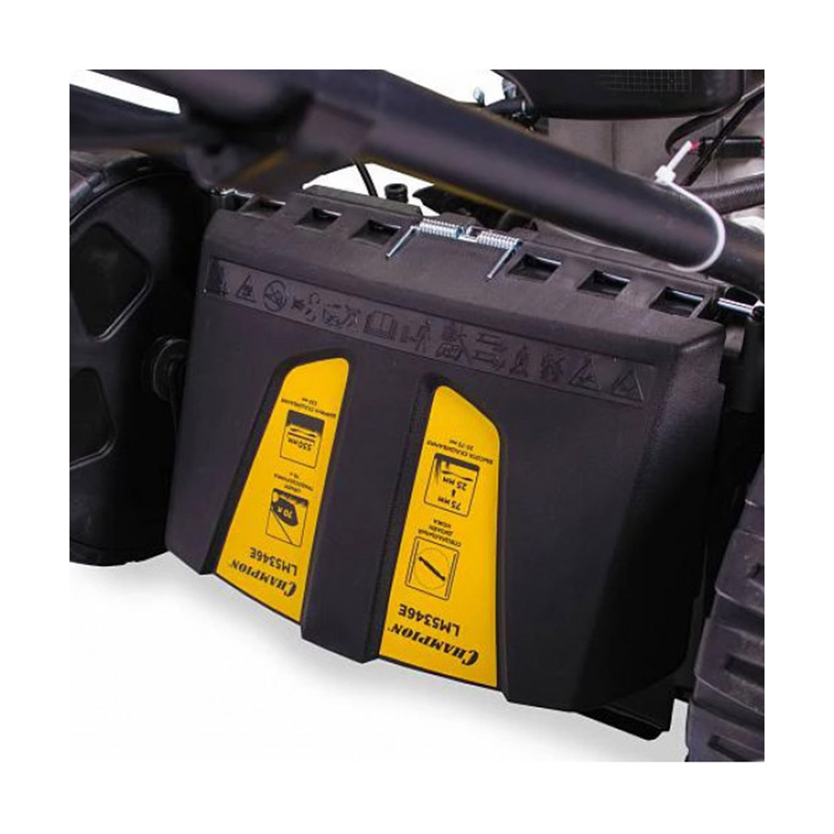 Газонокосилка бензиновая lm5346e (1) "champion"