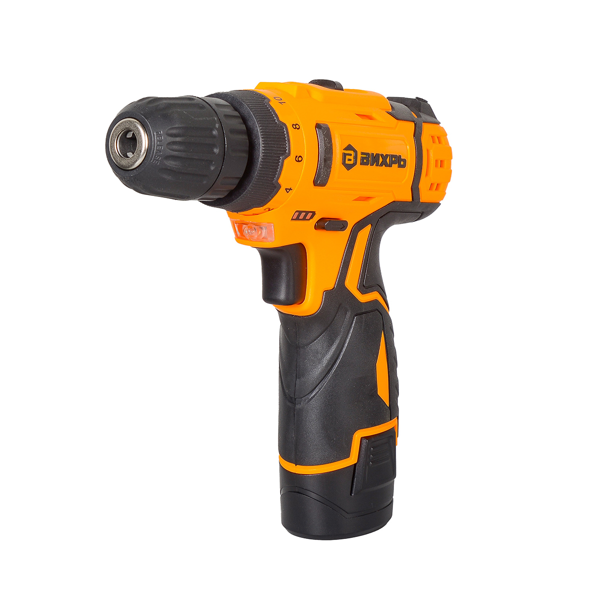 Дрель-шуруповерт аккум. да-12л-2кн с набором инструментов (1) "вихрь"