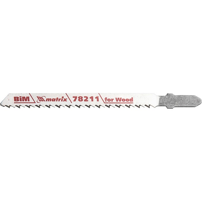 Полотна для электролобзика по дереву, 3 шт, T101BF, 75 x 2.5 мм, Bimetal Matrix Professional (78211)