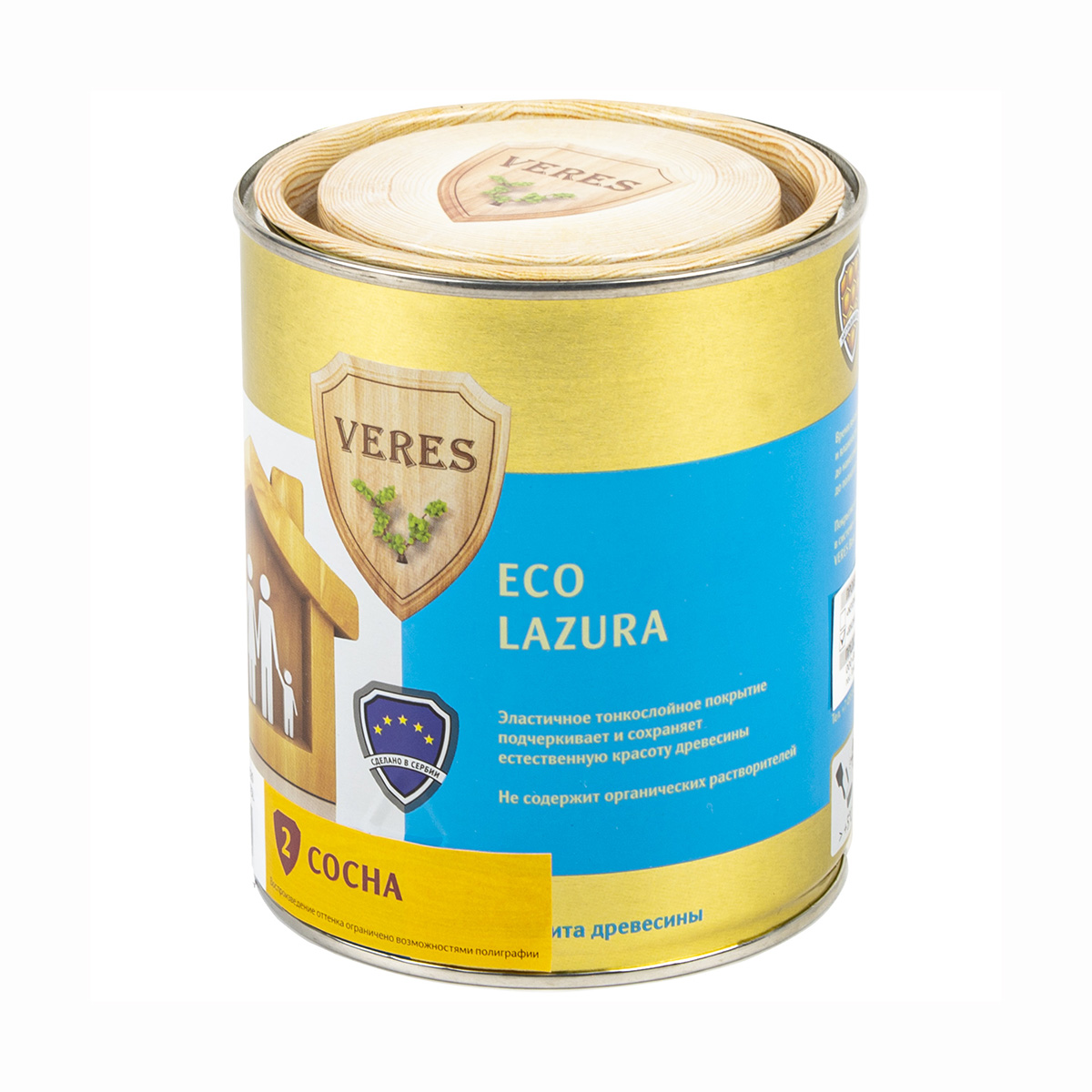 Верес эко № 2 сосна  0,75 л (1/6) "veres"
