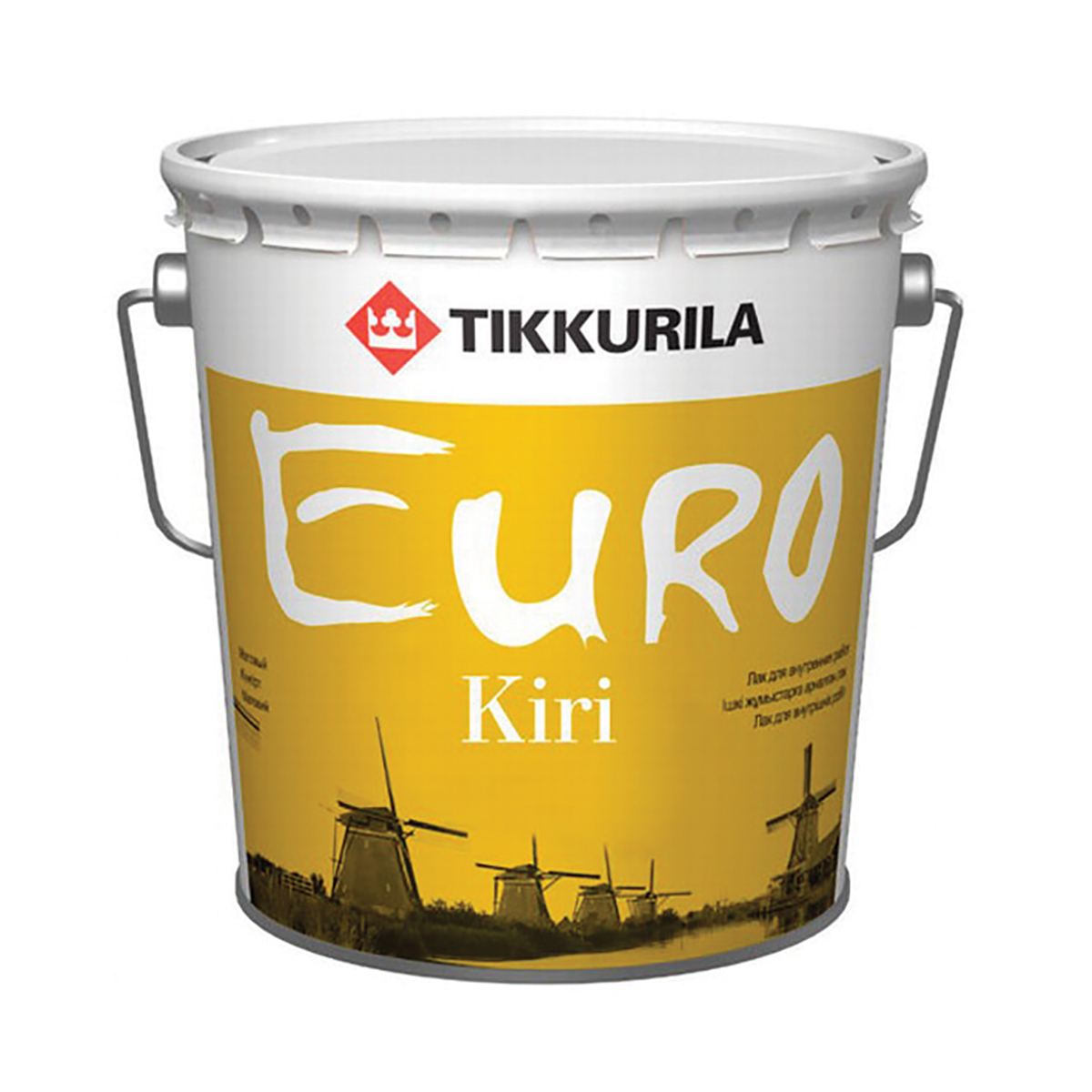 Евро кири / lacquer parquet глянц. 2,7 л (1/6)  лак паркетный "тиккурила"