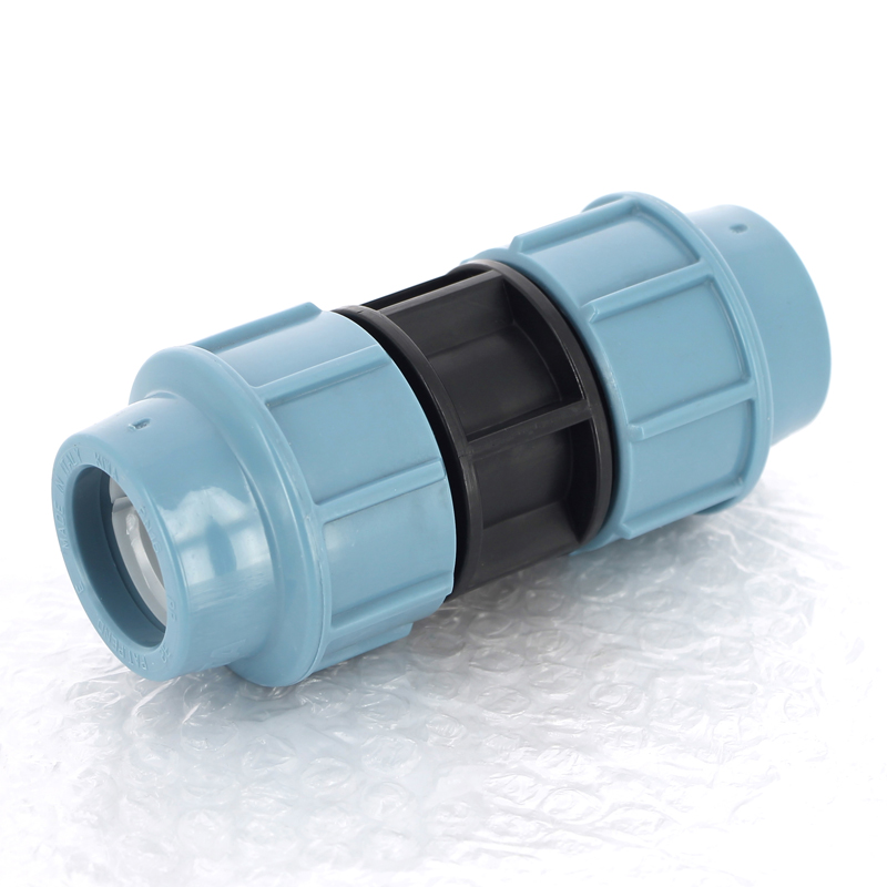 Муфта 32 мм под обжим для труб ПНД UNIDELTA