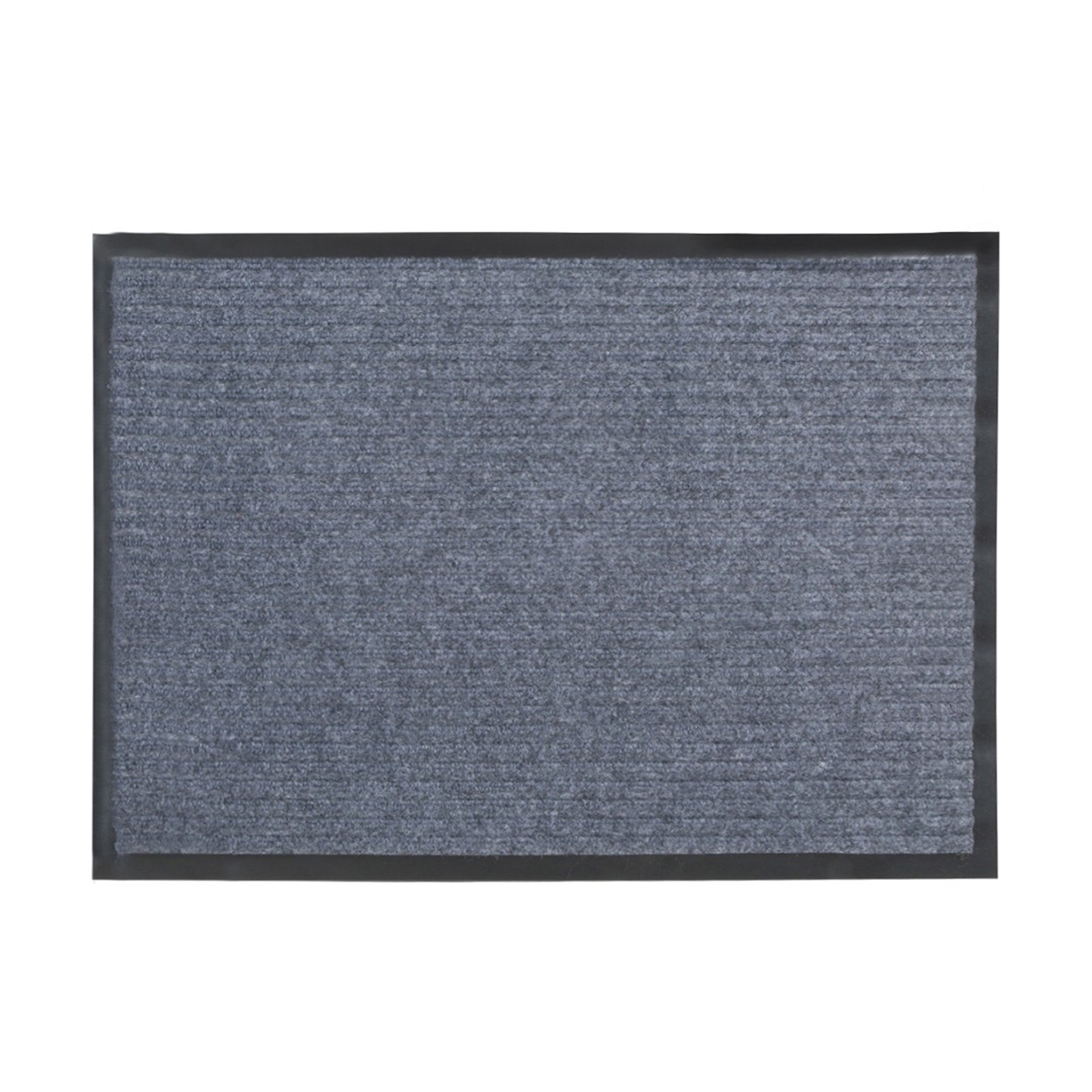 Коврик влаговпитывающий "ребристый"  40* 60 см (серый) (1/15) "sunstep" 35-031