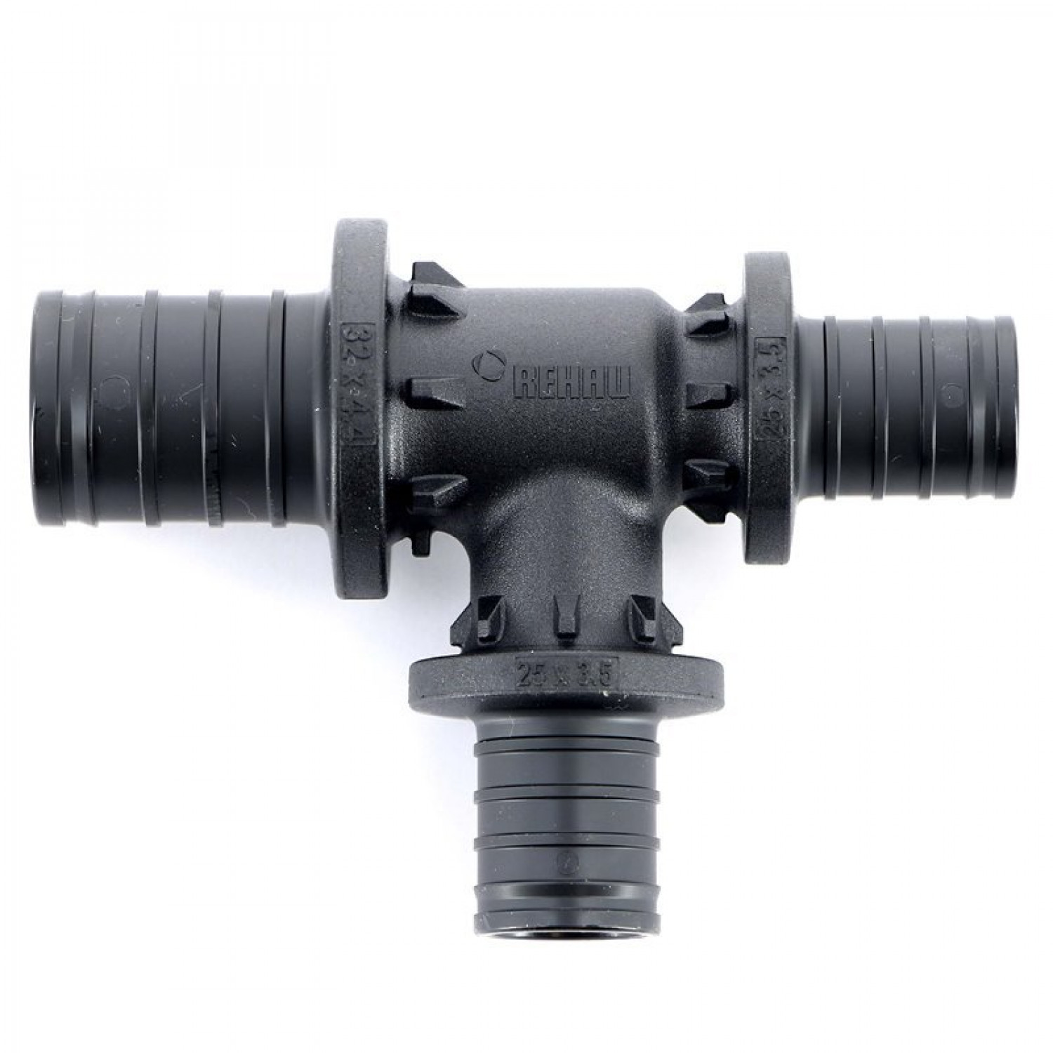 Тройник редукция 32 x 25 x 25 REHAU RAUTITAN PX пластик