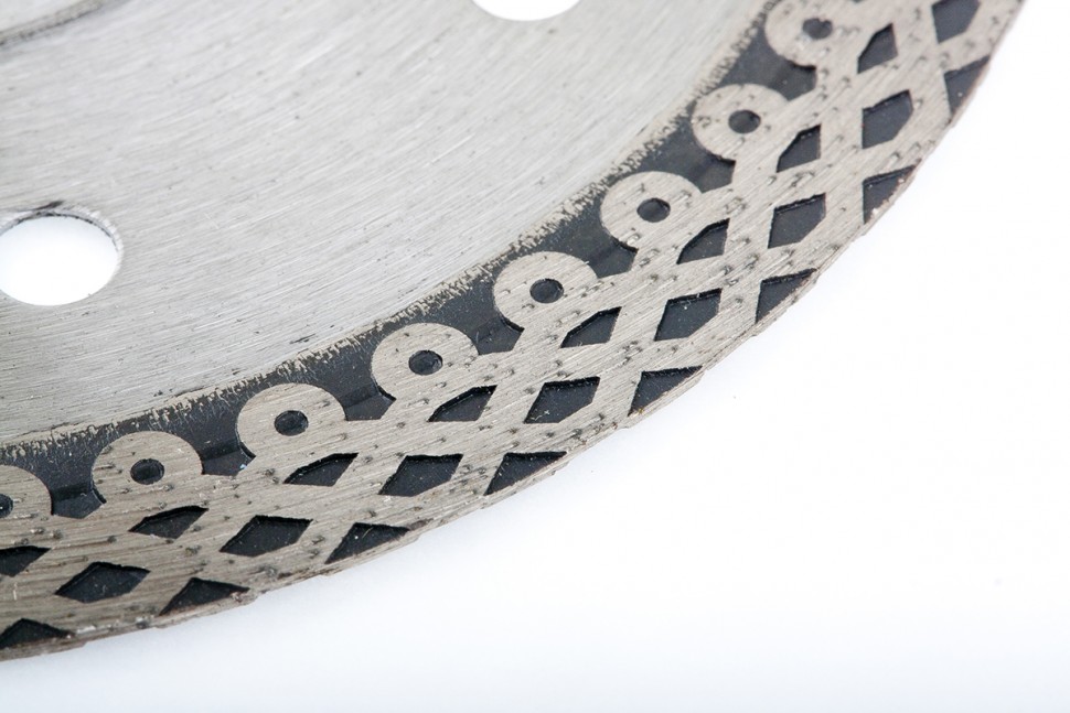 Диск алмазный, 125 х 22.2 мм, тонкий, сплошной (Jaguar), мокрая резка Gross (73053)