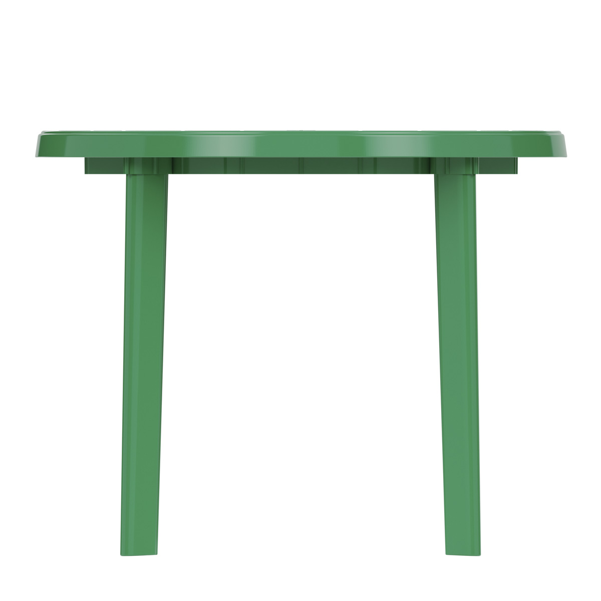 Стол пласт. круглый  90*90*75 см (зеленый) (1) "альтернатива" м2666