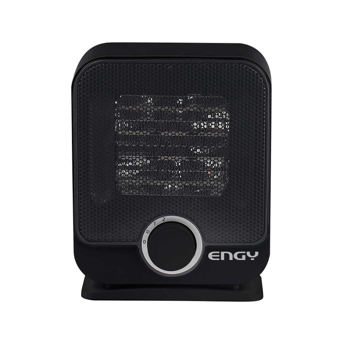 Тепловентилятор настольный металлокерамич. ptc-319  1,5 квт (черный) (1/10) "engy"