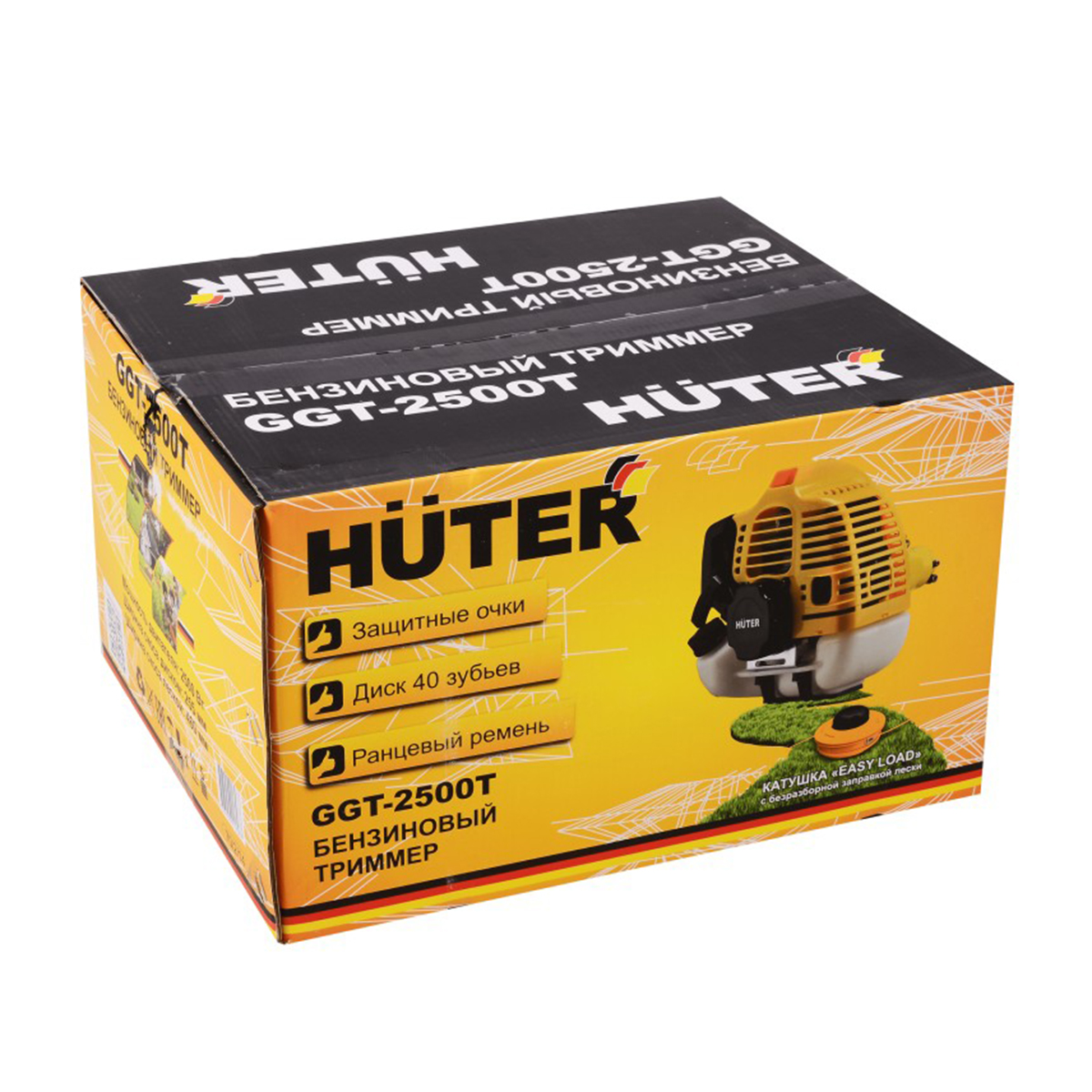 Триммер бензиновый ggt-2500т (1) "huter"