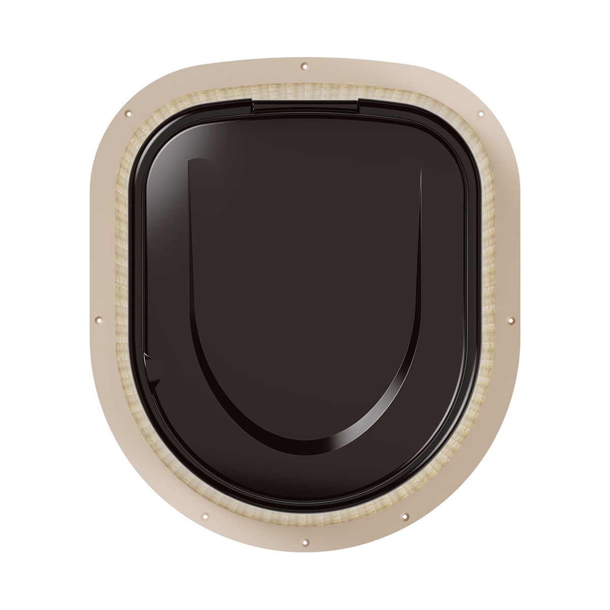 Туалет дачный пласт. с крышкой  (декор летний день) (1/5) "альтернатива" м3023