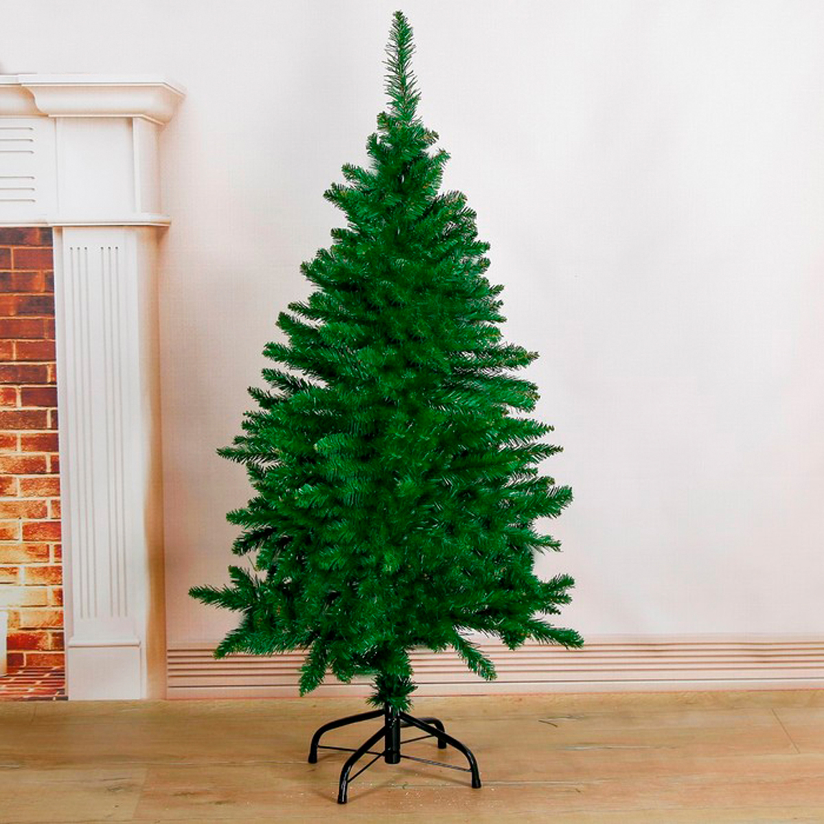 Ель декор. 120 см, 210 веток (зеленая) "зимнее волшебство" 701427