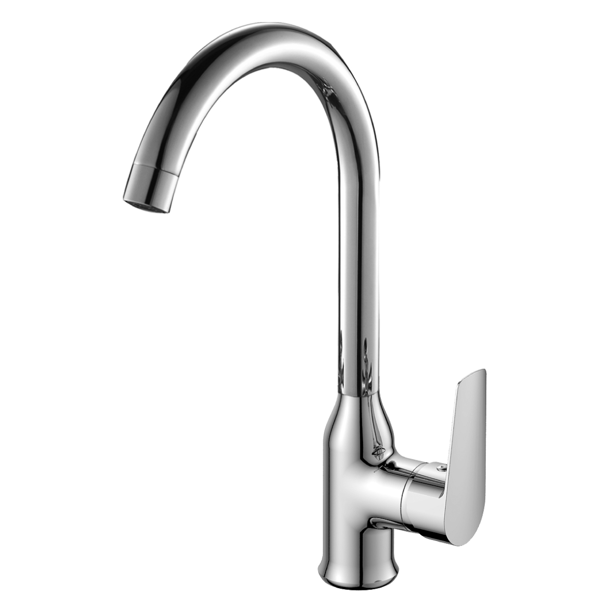 Смеситель для кухни  s35-24  высокий поворотн. излив (1/12) "rossinka"