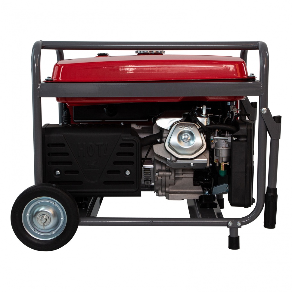 Генератор бензиновый LK 7500E, 6.5 кВт, 230 В, бак 25 л, электростартер Kronwerk (94694)