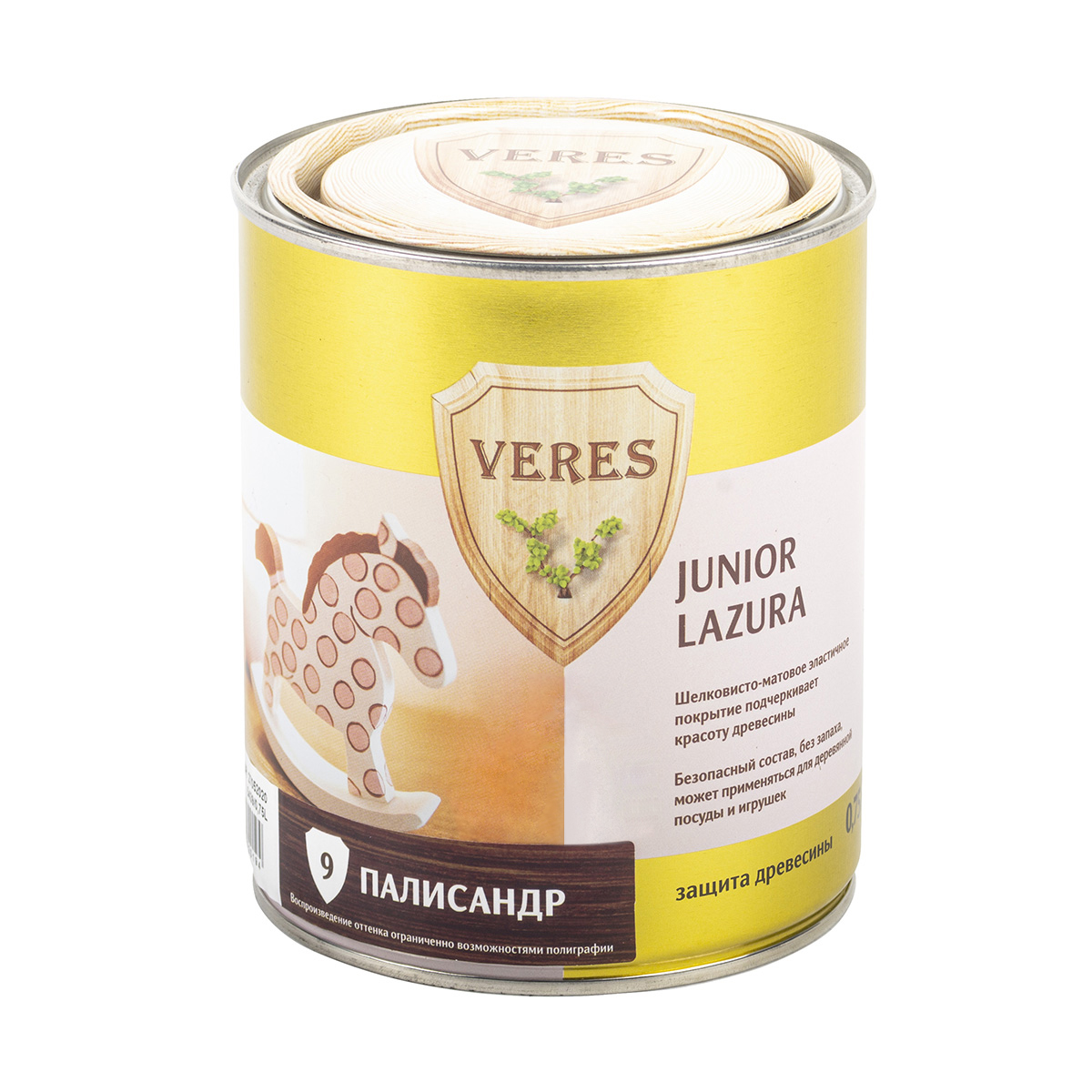 Верес джуниор № 9 палисандр 0,75 л (1/4) "veres"