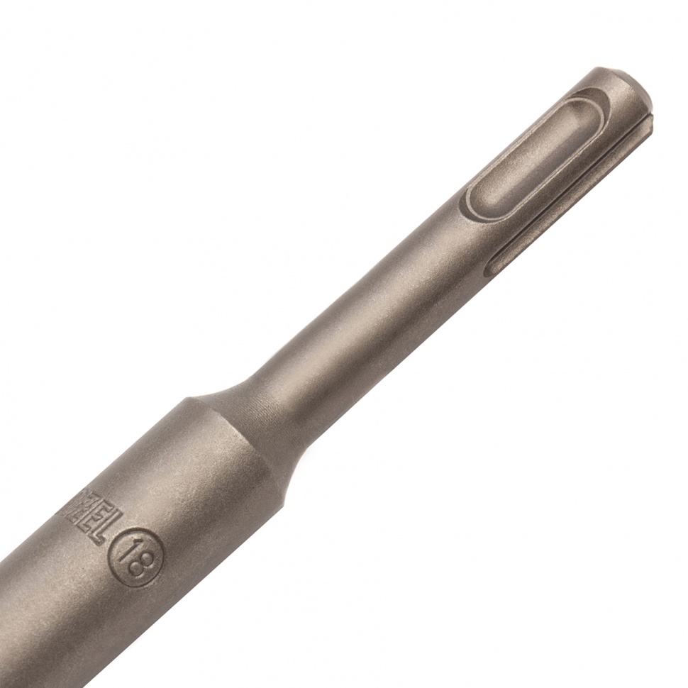 Бур по бетону, двойная спираль, три пылеотводящие кромки, 18 x 460 мм DENZEL (705045)