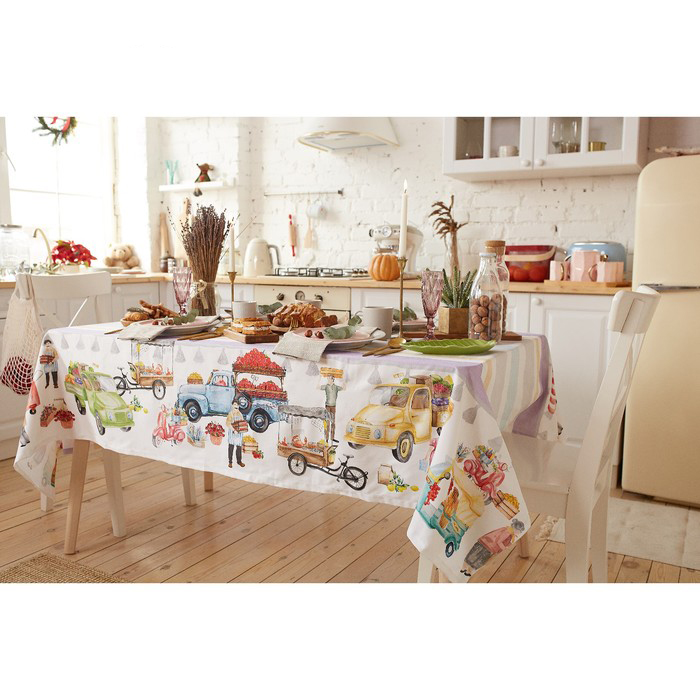 Скатерть "этель" food market 180*147 см (1/20) 4645837