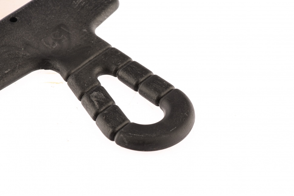 Шпатель из нержавеющей стали, 150 мм, зуб 6 х 6 мм, пластмассовая ручка Сибртех (85459)