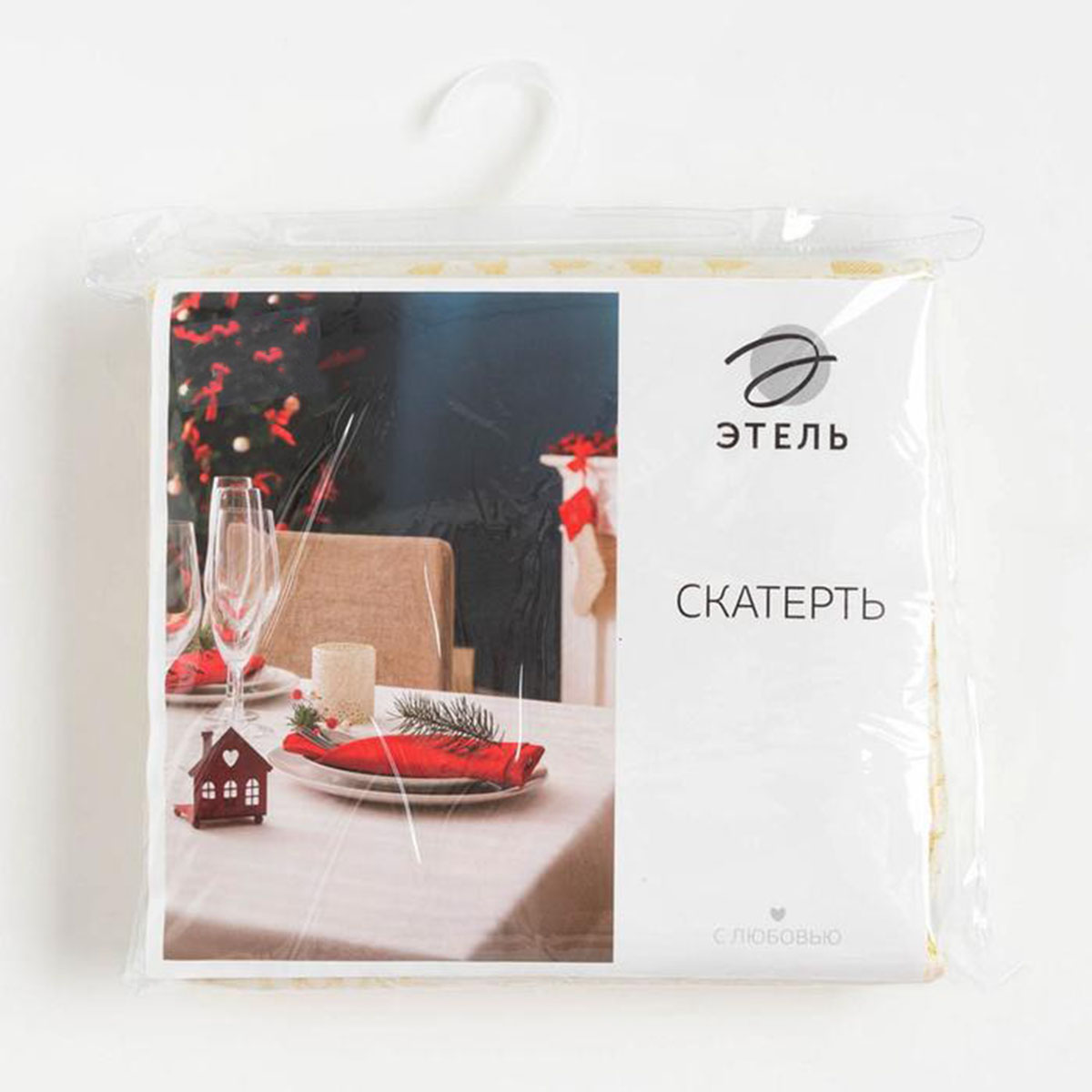 Скатерть "этель" merry xmas 142*180 см (1) 7097315