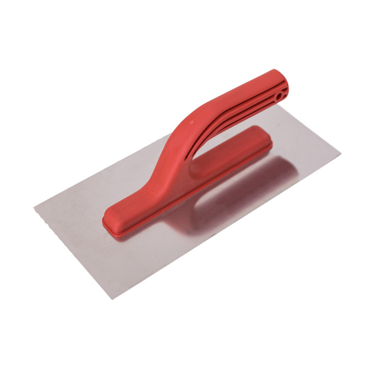 Гладилка прямая стальная 270 x 130 мм эргономичная пвх ручка (1/10/50) "beorol"