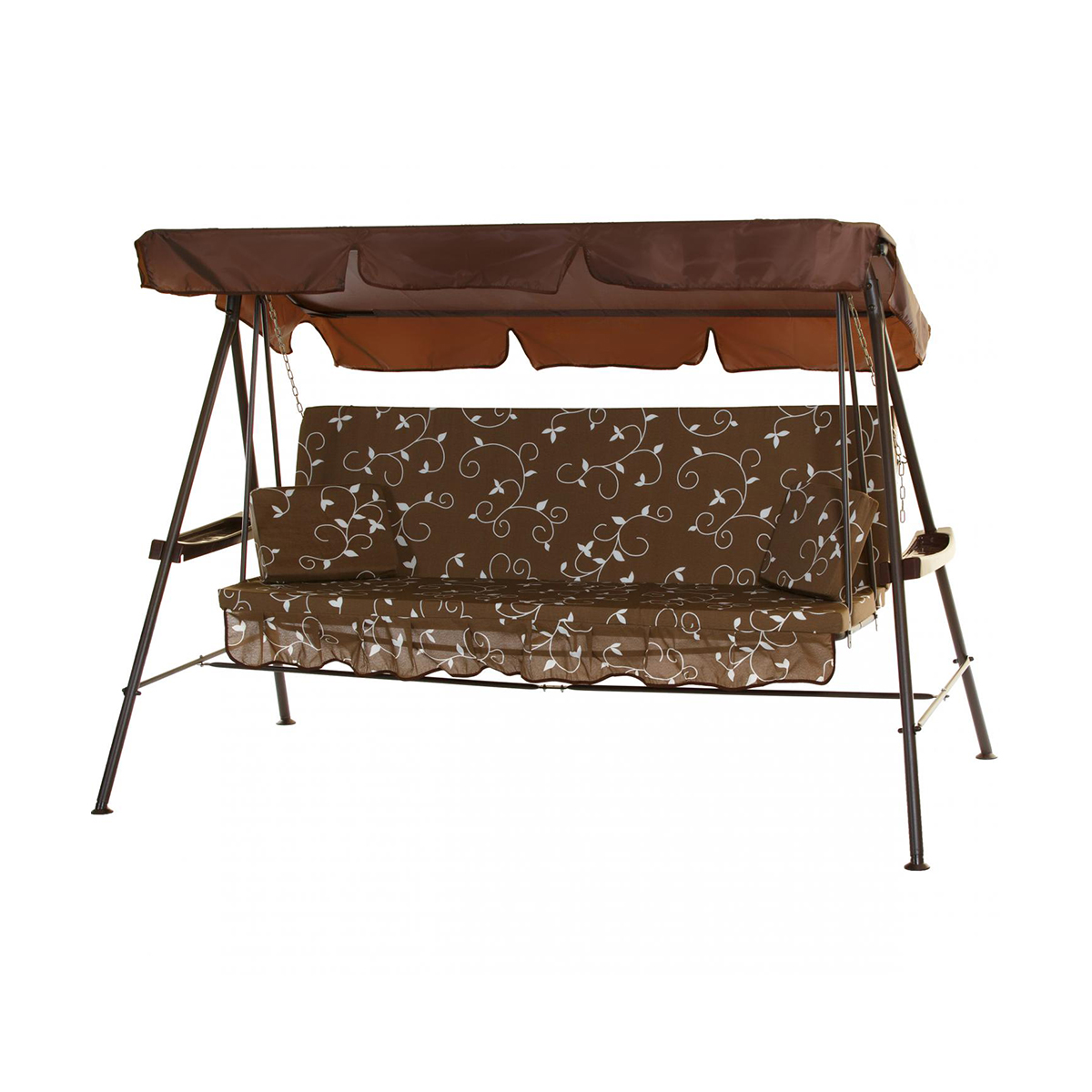 Качели садовые 3-х местные "стандарт 2" (1) с1221