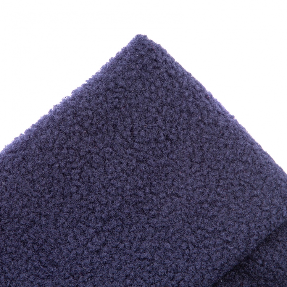 Шапка с отворотом из флиса для взрослых, размер 56-57, синяя Сибртех (68823)