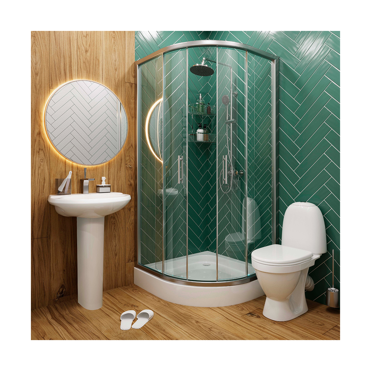 Раковина "виктория" уп белая "sanita" wb.pd/victoria/60-c/wht.g/s1