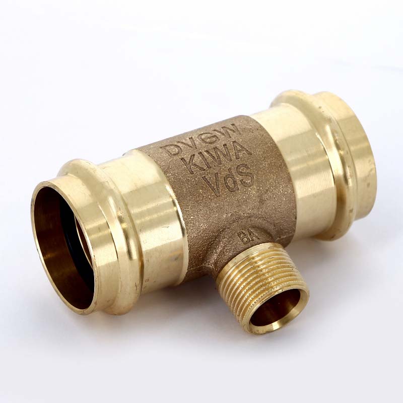 Тройник пресс-Н 42х3/4'x42 Sanpress VIEGA